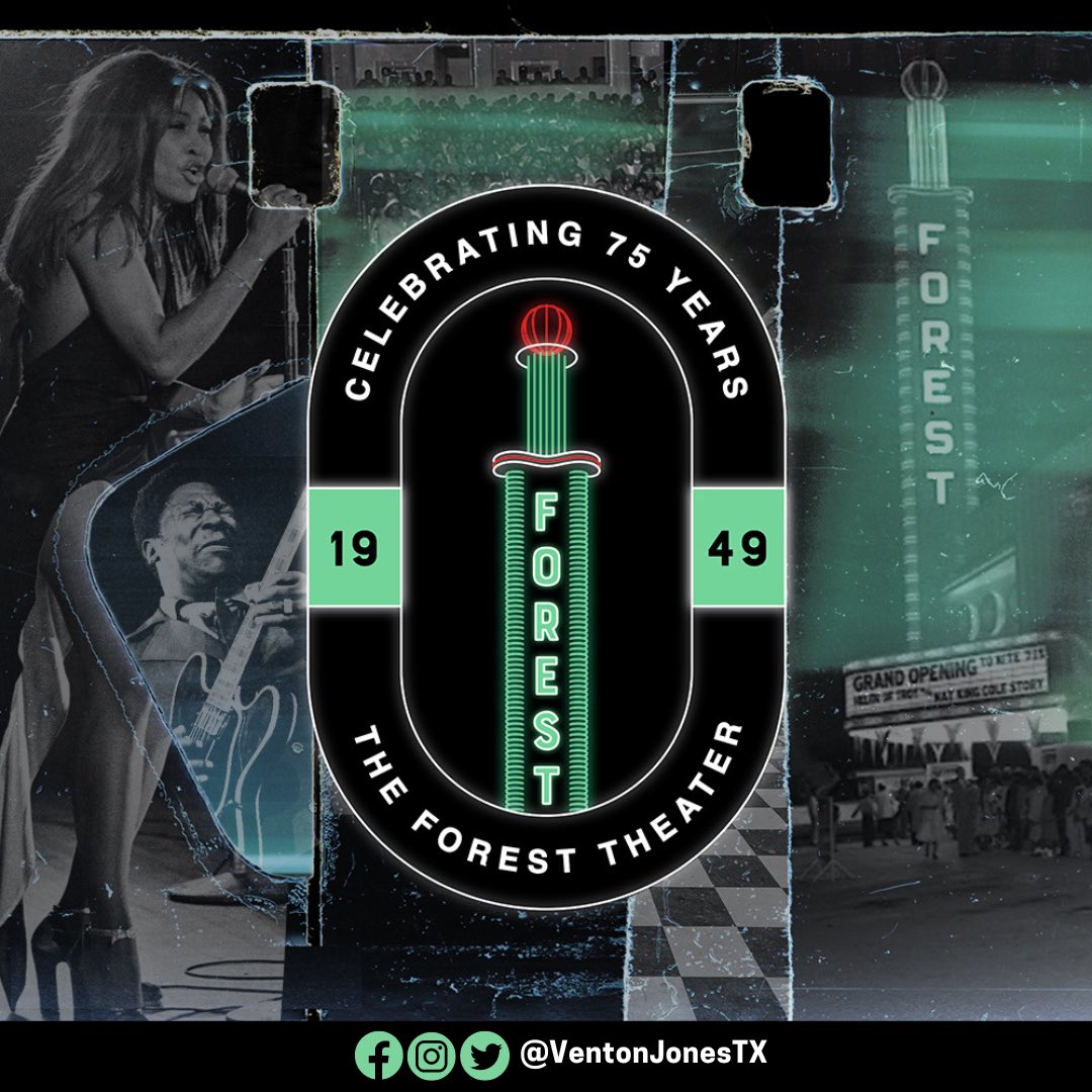 Today, we celebrate Sunny South Dallas’ iconic Forest Theater 75th Birthday! This historic theater has hosted some of the most legendary acts of our time such as Prince, Tina Turner, and BB King. Looking ahead, the iconic <a href="/ForestForward/">Forest Forward</a> is at the center of revitalizing the spirit
