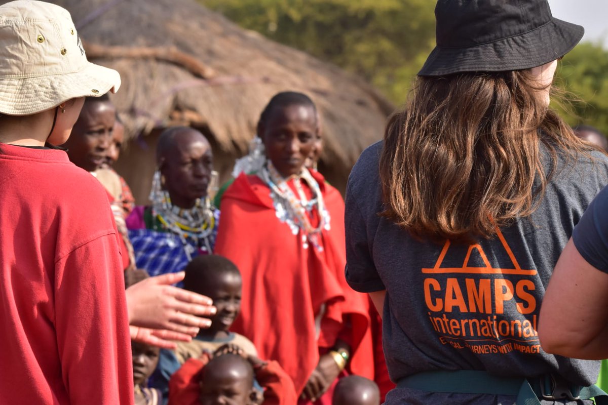 camptanzania's tweet photo. #TeamStroberi enjoyed their time in #CampNdarakwai a few days ago! 🤩 The team were busy visiting local Maasai and seeing wild giraffe from camp! 🦒 Lovely photo credits to teacher Robin Woodward 📸 @campsint #campseffect https://t.co/lcqbdh2UPc