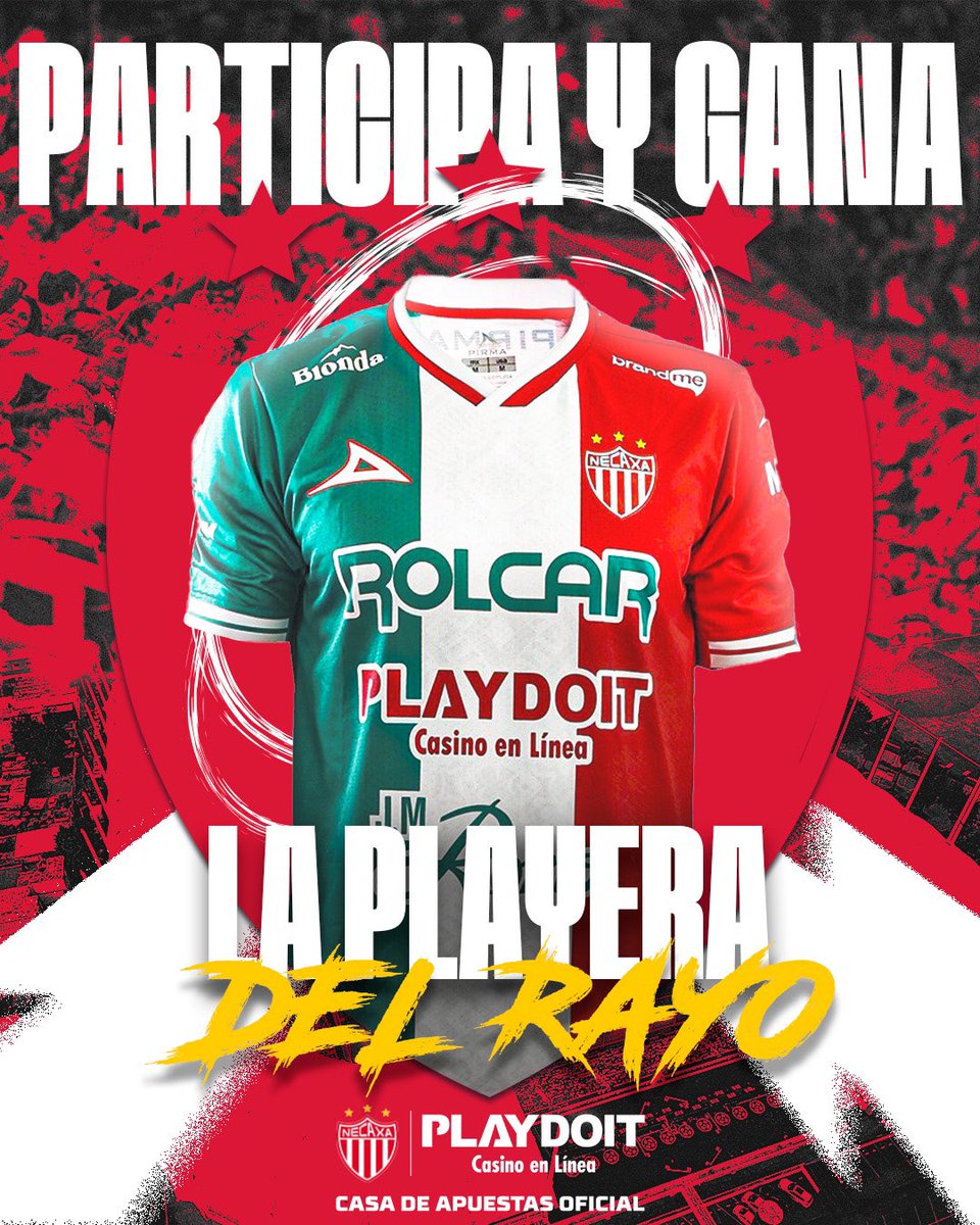 🚨 Afición del <a href="/ClubNecaxa/">Club Necaxa</a> 🚨

Me encantó la nueva playera del ⚡️ y es por eso que rifaré una entre todos los que le den ❤️ Me Gusta y 🔄 RT a este tuit y comenten #NecaxaPlaydoit

El ganador tendrá que seguirme aquí en X. 👊🏼🥁