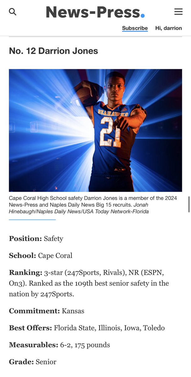 darrion “G1” jones tweet media