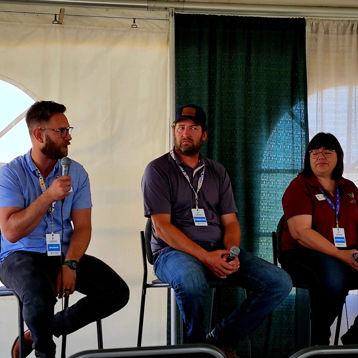 <a href="/BoychynJeremy/">Jeremy Boychyn 🌾🇨🇦</a>, Research manager with  AbGrains, commenting on variety development: "...research does not happen in a vacuum, it takes (a village) to develop a new variety...." #Collaboration #WestCanAg