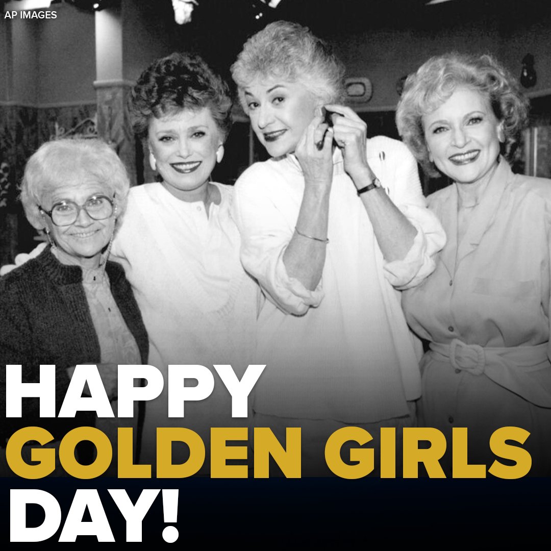 Thank you for being a friend! 💛 July 30th is Golden Girls Day!