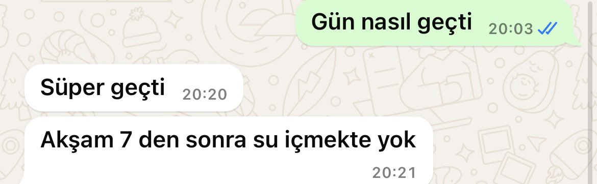 Danışanım fazla gaza geldi devreler yandı sanırım 🙈