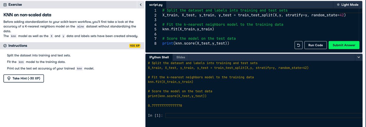 Safal2002's tweet photo. #LSPPDay60: Completed two chapters from "Preprocessing for Machine Learning" course. Learnt about Preprocessing techniques, Pd column type conversion, log norm, Std. Scaling &amp; their impacts on distance-based algorithms.
#60DaysOfLearning2024 #LearningWithLeapfrog
@lftechnology https://t.co/nhE4jWhv4i