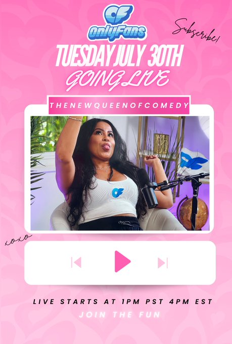 Join my LiveStream  on my @onlyfans  1pm PST on my FREE! Daily post ,comedy &amp; content ,dance &amp; live streams<a href="/tag/90dayfiance"class="tags"><span>#90dayfiance</span></a><a href="/tag/90dayfiancehappilyeverafter"class="tags"><span>#90dayfiancehappilyeverafter</span></a>