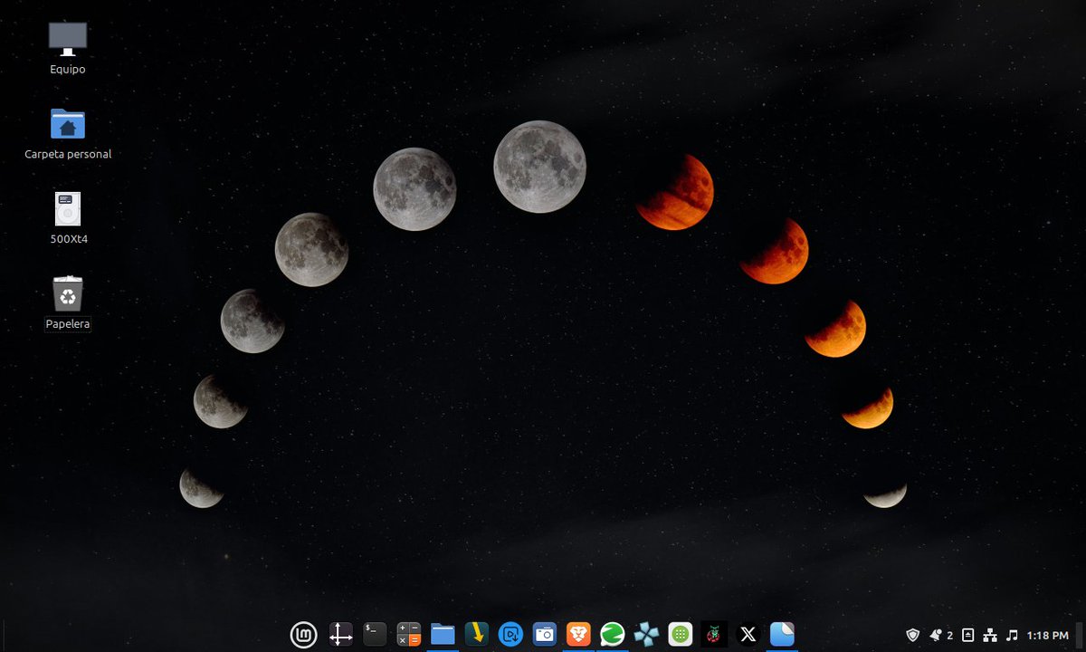 RommySnake's tweet image. #LinuxMint22 #linux #wallpaper