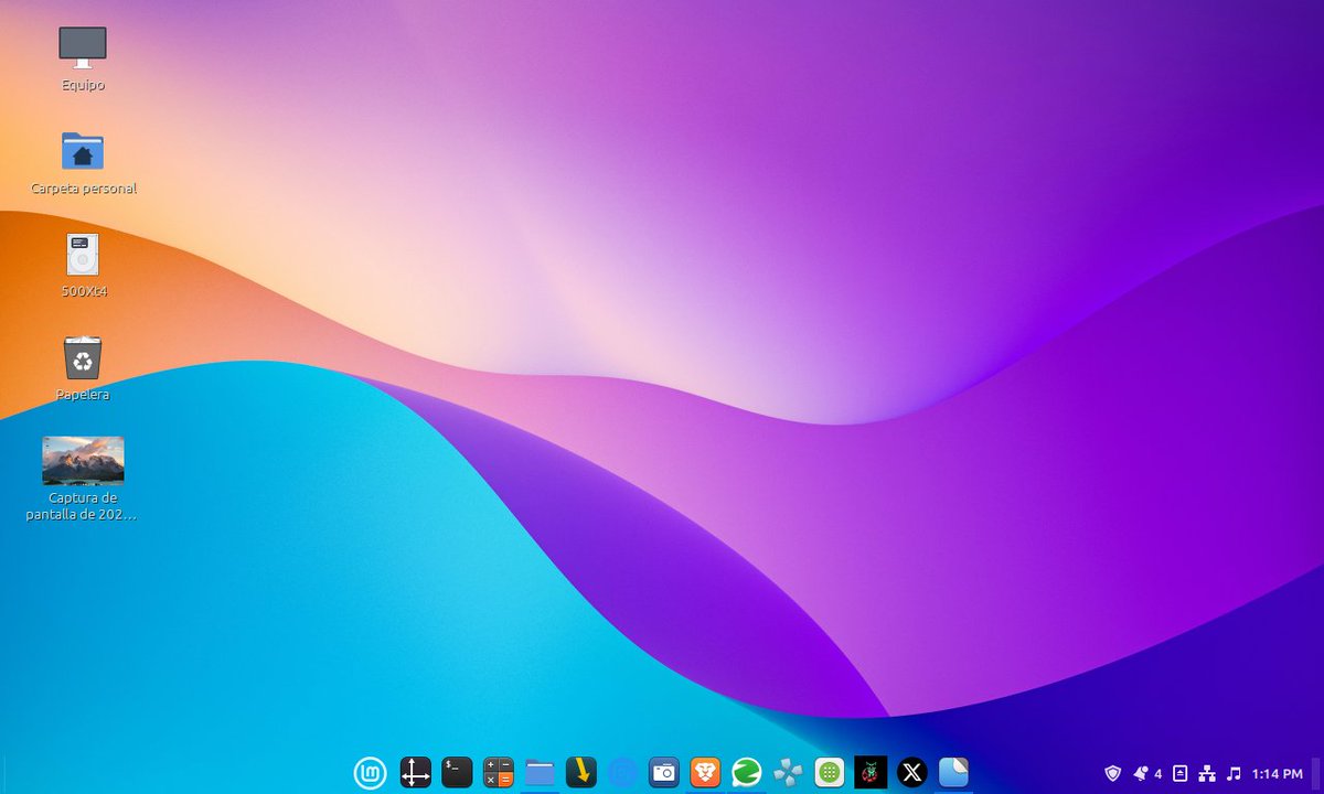 RommySnake's tweet image. #LinuxMint22 #linux #wallpaper