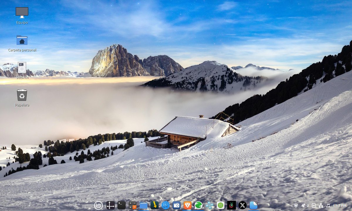 RommySnake's tweet image. #LinuxMint22 #linux #wallpaper