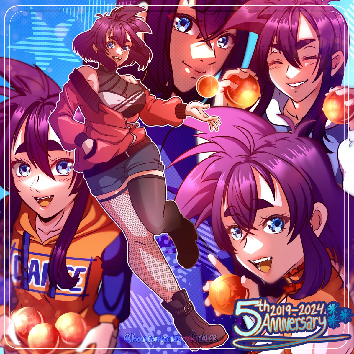 it's Ninazu's 5th anniversary, i'm very proud of my girl, I love her very much