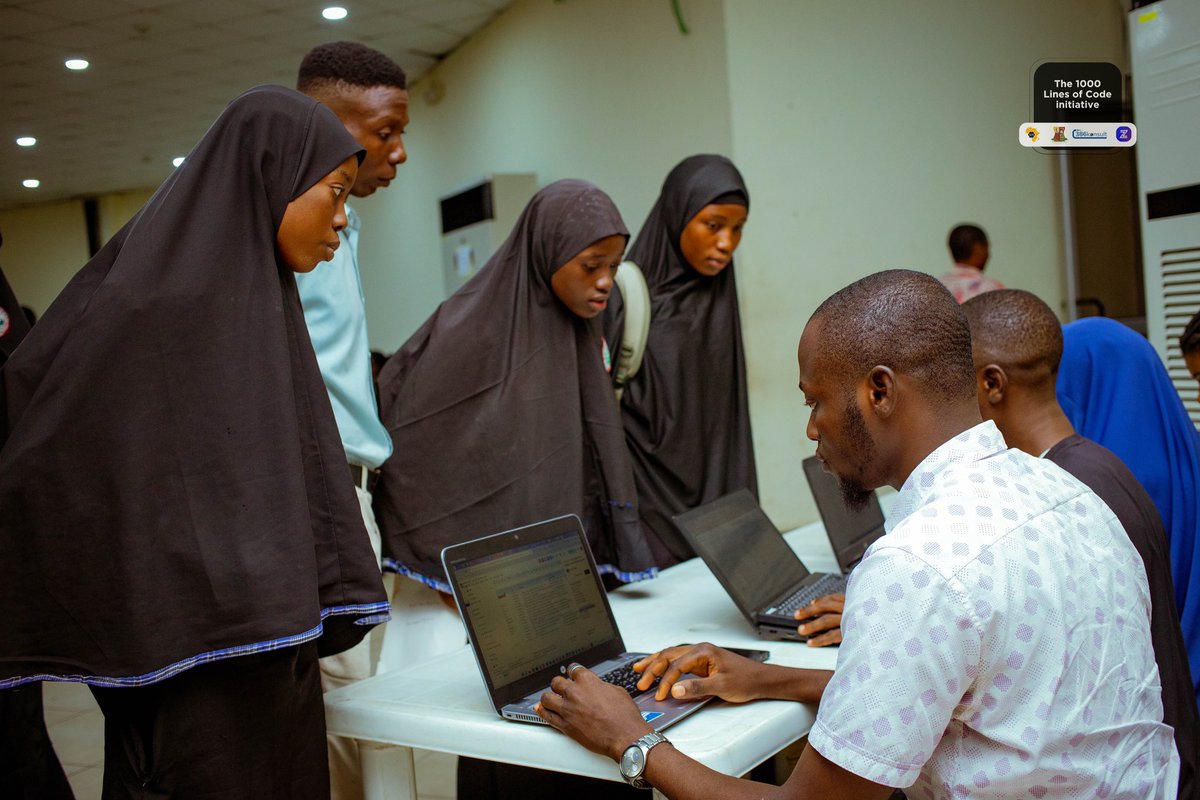 CodegarageA's tweet image. The #1000LinesofCode initiative is still in the news, and we’re here to stay!

Read what @vanguardngrnews has to say about us 👇🏽

vanguardngr.com/2024/07/codega…

#CodeGarageAfrica #Vanguard #News #ZeehAfrica #OyoState