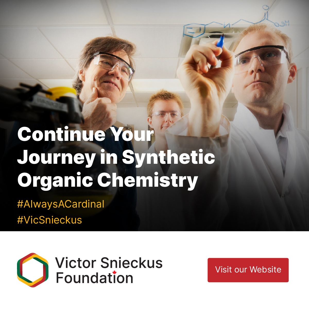 Paraza Pharma Inc. (@incparaza) on Twitter photo ๐ฅ๐๐ ๐๐ก๐๐๐ฅ: Apply for the Victor Snieckus Foundation Fellowship!
Exciting opportunity for post-graduate students in synthetic organic chemistry. For more information and to apply for the fellowship: victorsnieckusfoundation.ca
๐๐ฒ๐ฎ๐ฑ๐น๐ถ๐ป๐ฒ ๐ถ๐ ๐๐๐ด๐๐๐ ๐ญ๐๐, ๐ฎ๐ฌ๐ฎ๐ฐ ๐ฅ๐๐ ๐๐ก๐๐๐ฅ: Apply for the Victor Snieckus Foundation Fellowship!
Exciting opportunity for post-graduate students in synthetic organic chemistry. For more information and to apply for the fellowship: victorsnieckusfoundation.ca
๐๐ฒ๐ฎ๐ฑ๐น๐ถ๐ป๐ฒ ๐ถ๐ ๐๐๐ด๐๐๐ ๐ญ๐๐, ๐ฎ๐ฌ๐ฎ๐ฐ