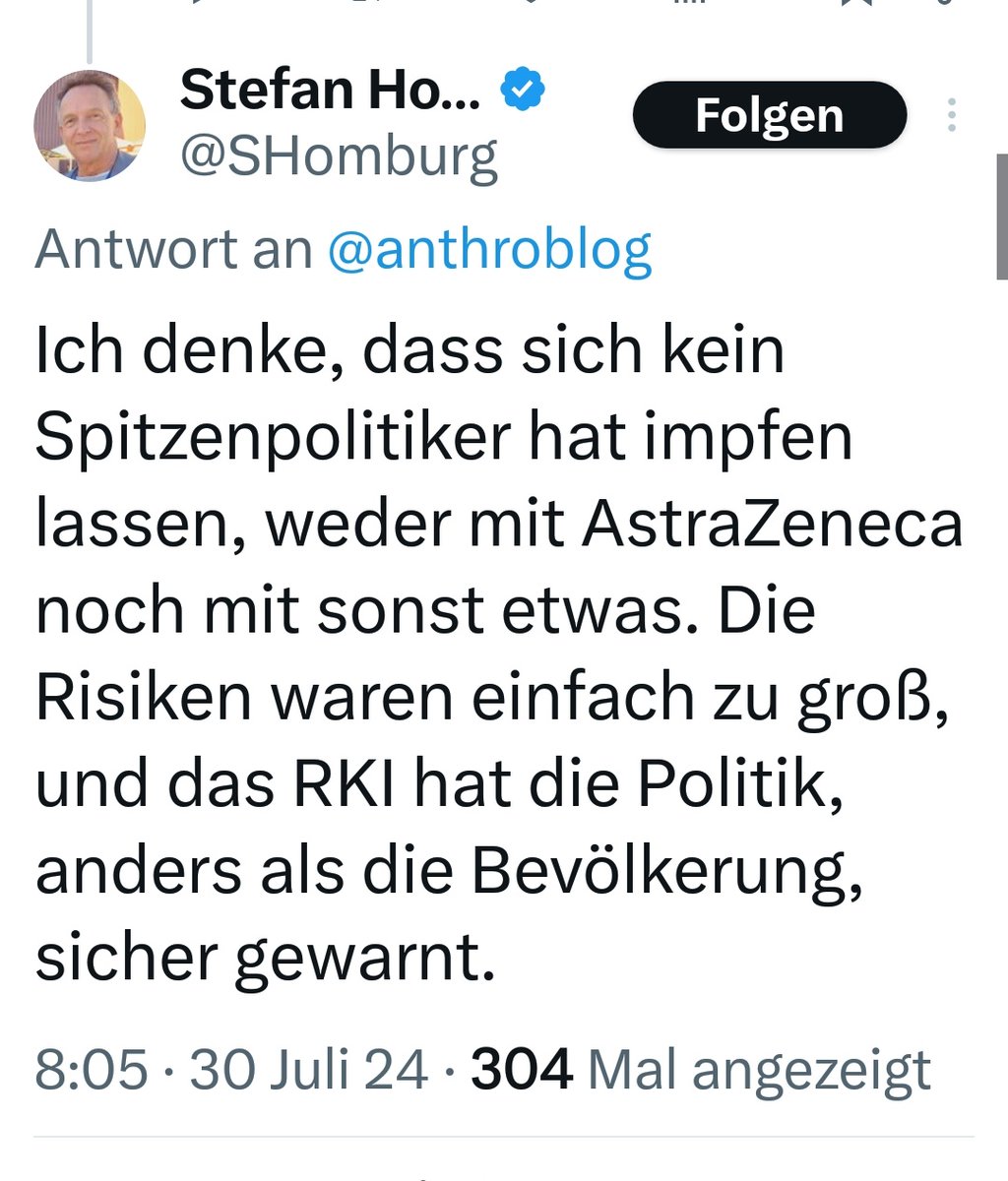 Das müsste man ja mit Bluttest nachweisen können.