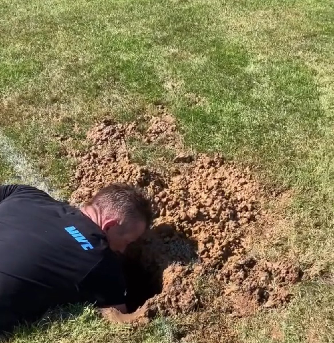 Work taking place at Britford Lane on the hottest day of the year so far!!!
