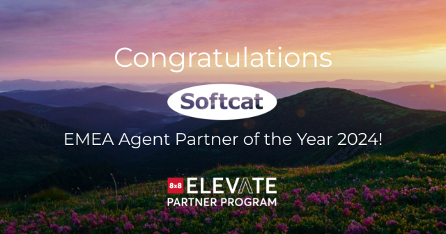Congratulations to <a href="/Softcat/">Softcat</a> for being named <a href="/8x8/">8x8</a>'s #EMEA Agent Partner of the Year and EMEA #ContactCentre Partner of the Year in the 2024 8x8 Global Partner Awards! #8x8Elevate #8x8Partners #CCaaS #UCaaS bit.ly/3StQnLa