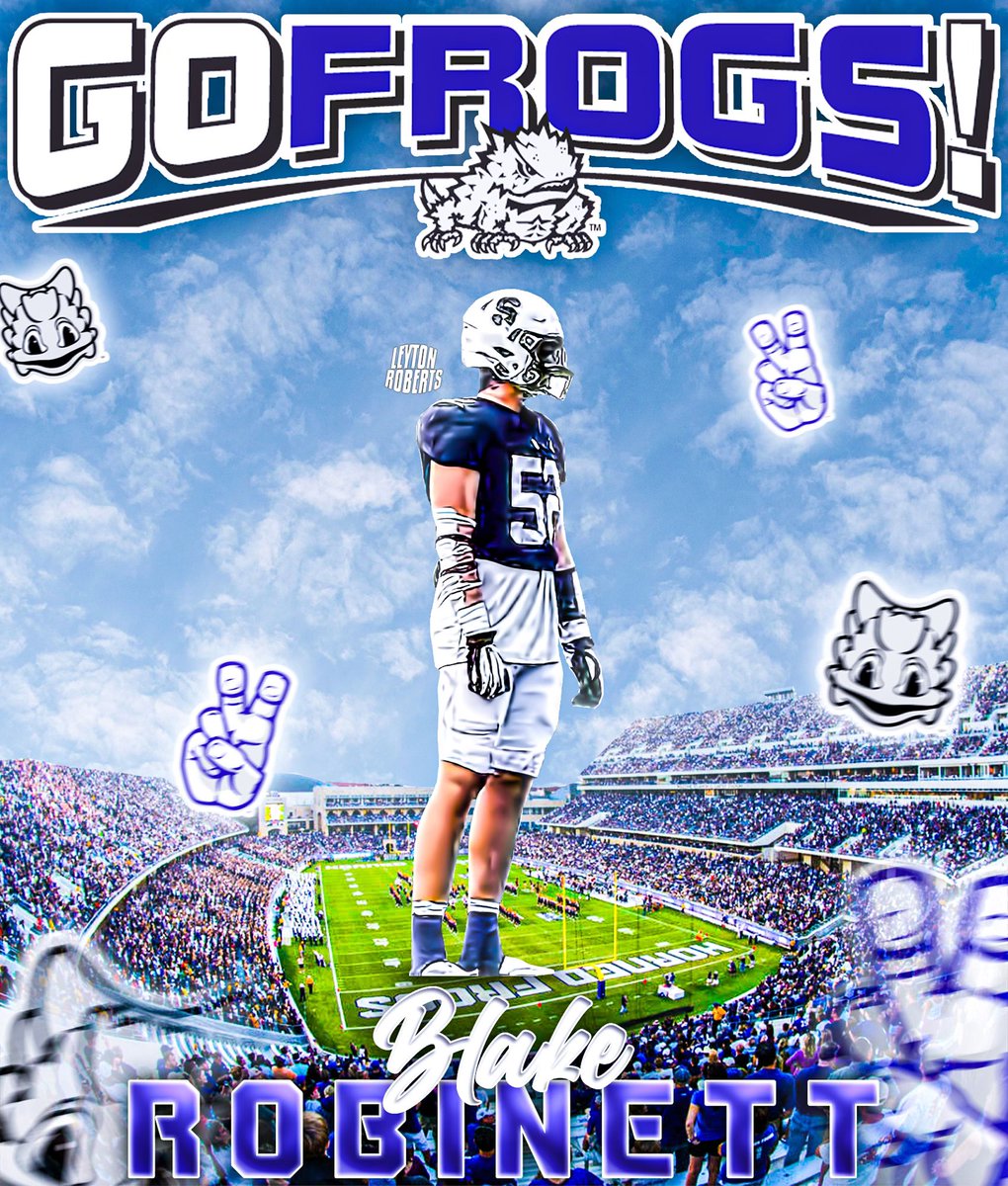 #AGTG I want to start off by thanking the coaches and staff at UNLV for believing in me throughout this journey. 

After careful consideration, I have decided to move my commitment to TCU. I’m very grateful to Coach Dykes and Coach McFarland for giving me this opportunity.