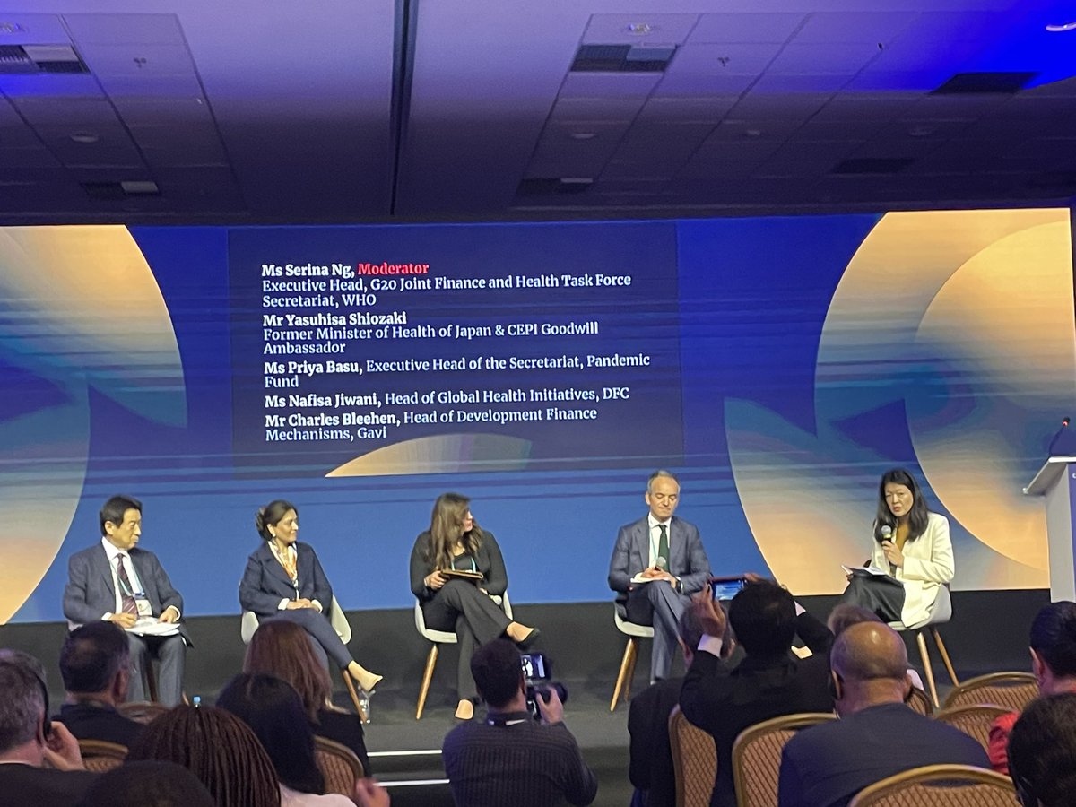 Krishna Udayakumar (@krishna_u) on Twitter photo Where’s the money for pandemic preparedness?
Hearing about approaches from <a href="/gavi/">Gavi, the Vaccine Alliance</a> <a href="/Pandemic_Fund/">The Pandemic Fund</a> <a href="/DFCgov/">DFCgov</a> to address gaps and break the panic/neglect cycle.
Need to change political mindset to national security investments. #GPPS2024 Where’s the money for pandemic preparedness?
Hearing about approaches from <a href="/gavi/">Gavi, the Vaccine Alliance</a> <a href="/Pandemic_Fund/">The Pandemic Fund</a> <a href="/DFCgov/">DFCgov</a> to address gaps and break the panic/neglect cycle.
Need to change political mindset to national security investments. #GPPS2024