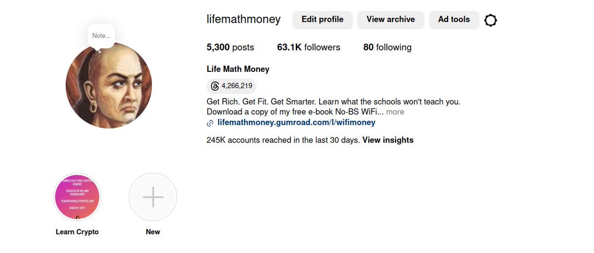 LifeMathMoney's tweet image. Over the last 3 months, I added 3000+ subscribers to my email list from Instagram and YouTube

Using just my X content.

I use @RepurposePie to convert my tweets to X and just post them everywhere 

I literally do nothing else for Instagram. Only this.

It's that simple.