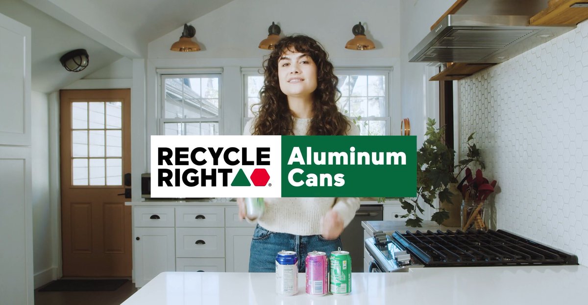 Did you know aluminum cans are infinitely recyclable? It's true. It's also more cost-effective to make a recycled aluminum can than it is to produce a new one! Learn more about recycling aluminum in this short #RecycleRight video from @wastemanagement. heyor.ca/Iof7OQ