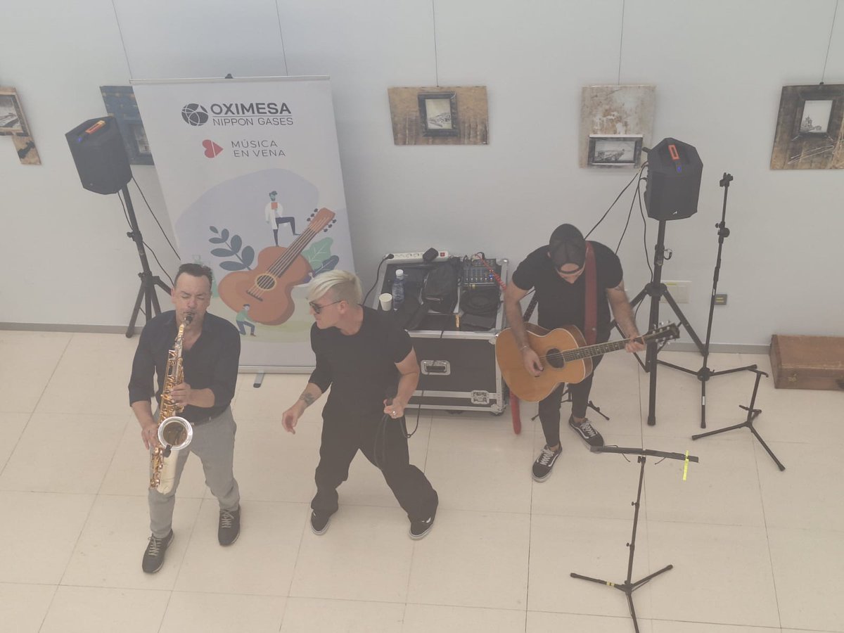 🎶 Fantástica jornada de música en vivo con la ONG 'Música en vena'. Actuaciones de Héctor Gerónimo, Jesús Canseco, expaciente del HNP, y Sergio Domínguez #50HNP