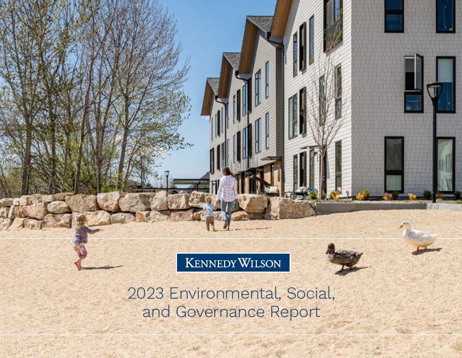 Kennedy Wilson's newly released ESG Report highlights our collective efforts to reduce operational costs, manage climate risk, and limit our carbon footprint while adding value to our properties and corporate structure. Check our our updated microsite: esg.kennedywilson.com $KW