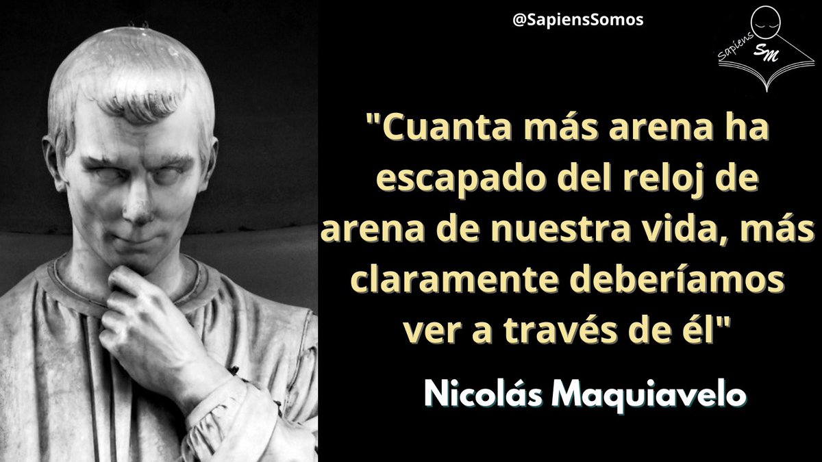 Nicolás Maquiavelo (Niccolò di Bernardo dei Machiavelli, 1469-1527) fue un diplomático, funcionario, filósofo político y escritor italiano, considerado padre de la Ciencia Política moderna. En 1513 escribió su tratado de doctrina política titulado "El Príncipe"  
#frases