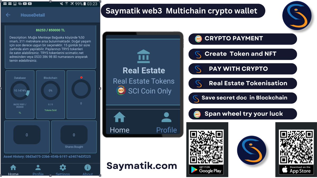 saymatik's tweet image. Proteggi i tuoi asset digitali con #SaymatikWeb3Wallet, il nuovo standard per la gestione delle criptovalute 🚀🔐 #GestioneCripto #Blockchain #ultimenotizie #CriptoValuta
