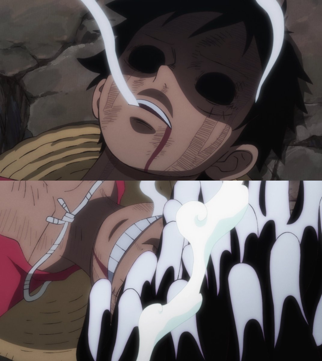 ToeiAnimation's tweet image. Joyboy... has returned! One year ago today, we first heard them. 🥁 (via ep. 1070) #ONEPIECE