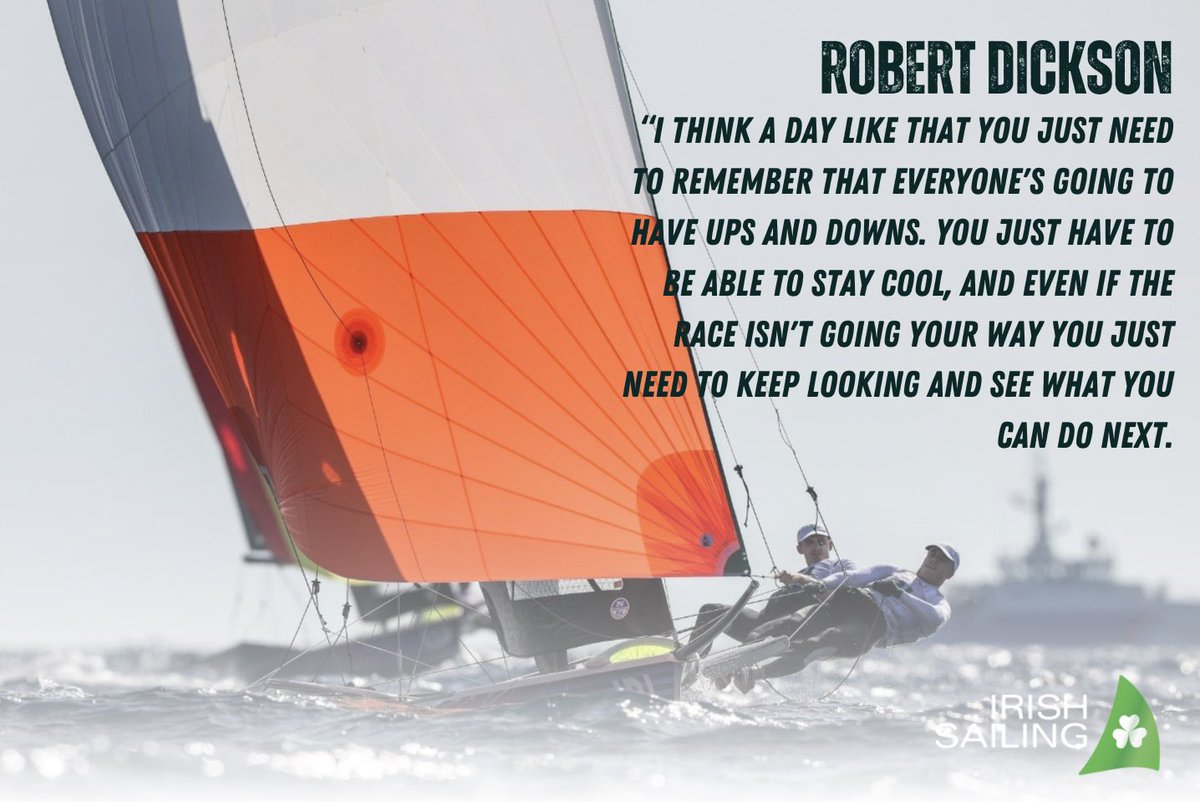 THREE DAYS IN SECOND 💪🏼

Dickson Waddilove hold onto second after strong and tricky conditions on the third day of racing in Marseille, the Spanish boat now sit in first and New Zealand third☘️⛵️

#teamireland #paris2024sailing 
📷 <a href="/worldsailing/">World Sailing 🌎⛵️</a> 
<a href="/TeamIreland/">Team Ireland</a>