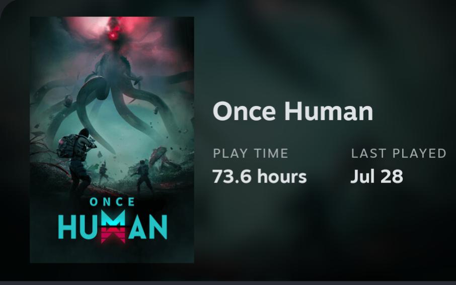 Baker_Garrett's tweet photo. @OnceHuman_ Definitely enjoying it! https://t.co/H3LuNG3lis