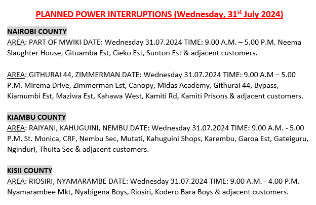 Kenya Power tweet media
