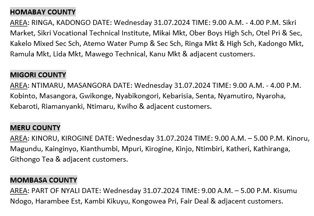 Kenya Power tweet media
