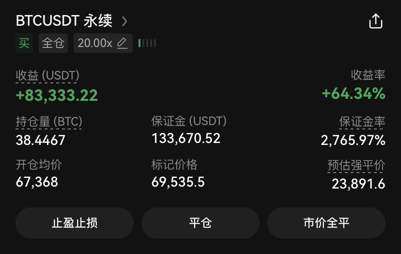 biterdaye's tweet photo. 7万没平  现在被套的死死的  
不过问题不大  兄弟们 
多军雄起 干死空军 #Bitcoin  #btc https://t.co/J8lVuKnD59