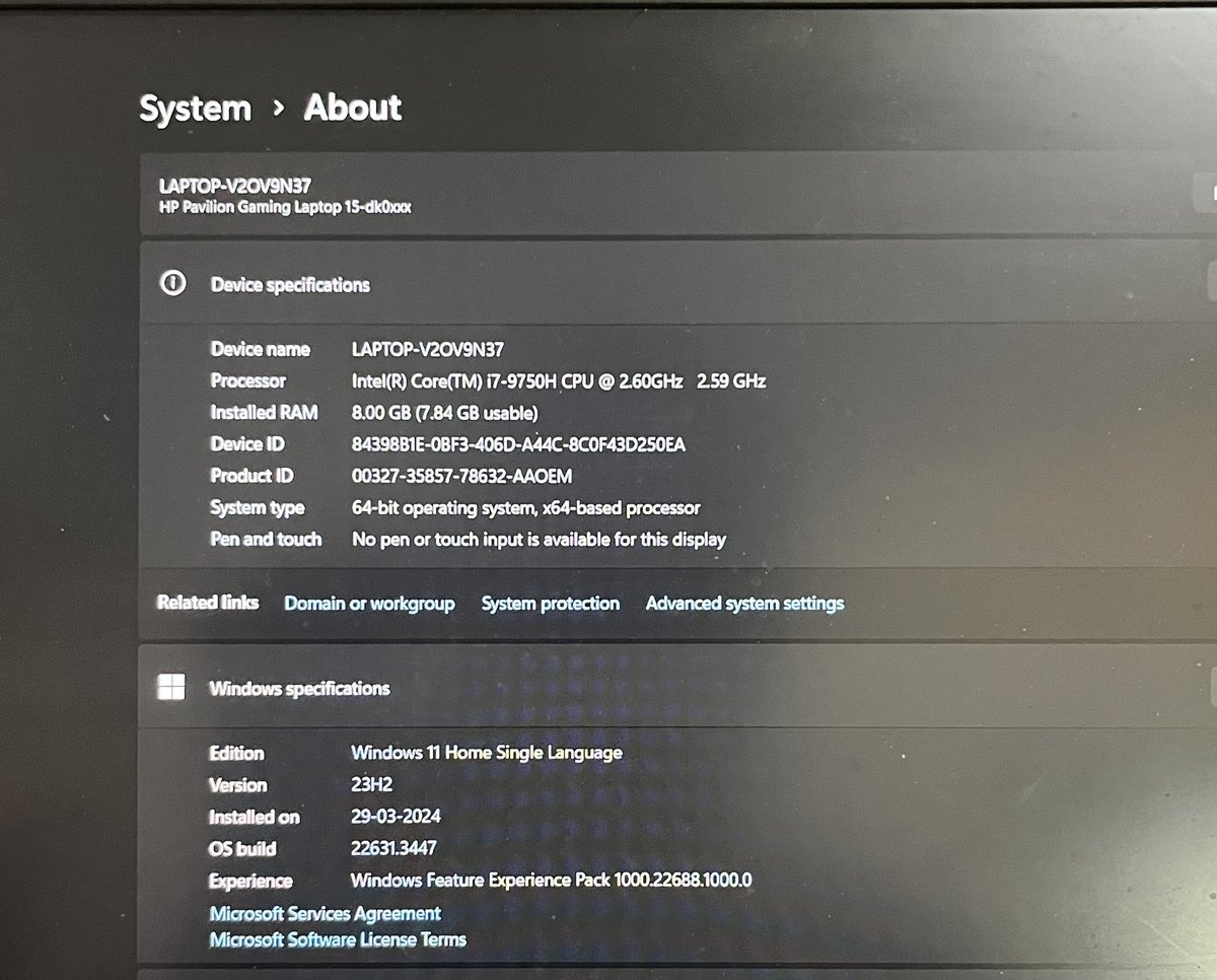 Subham_Acharya_'s tweet image. Hey guys, I am reselling my HP Pavilion Laptop. 

Reason- I don’t use it that often now.

If anyone is interested to buy, ping me.

Price : ₹50K

#HPPavilion #reselling