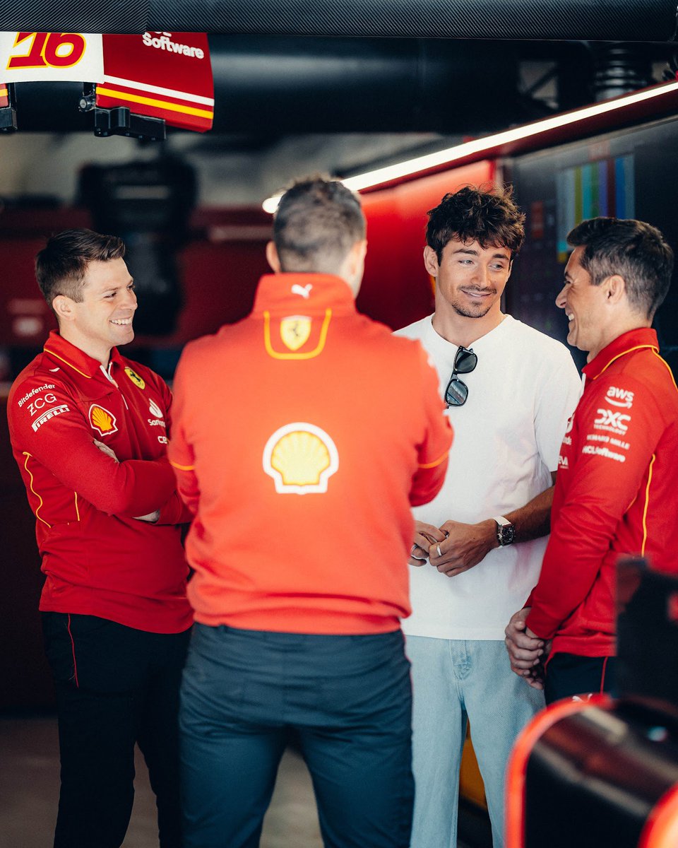 Charles Leclerc tweet media