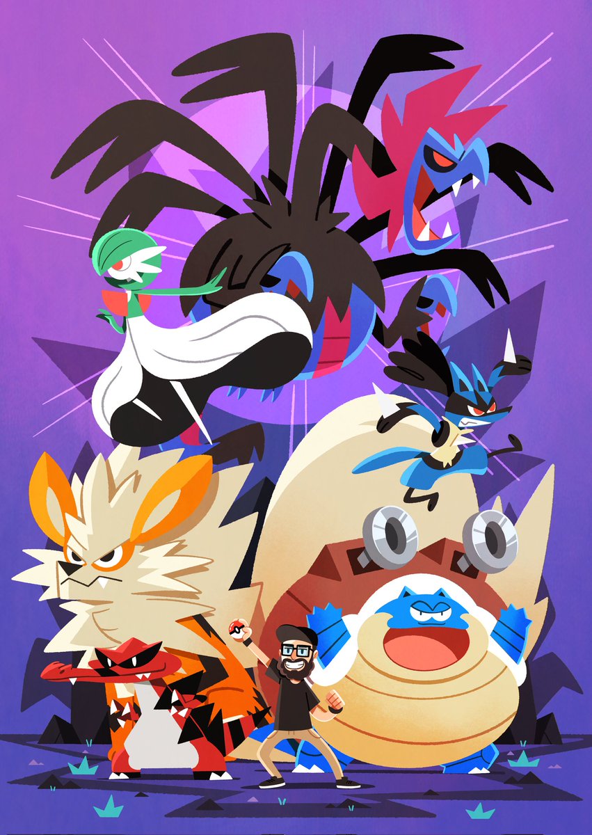 Julesdrawz's tweet image. A recent team commission