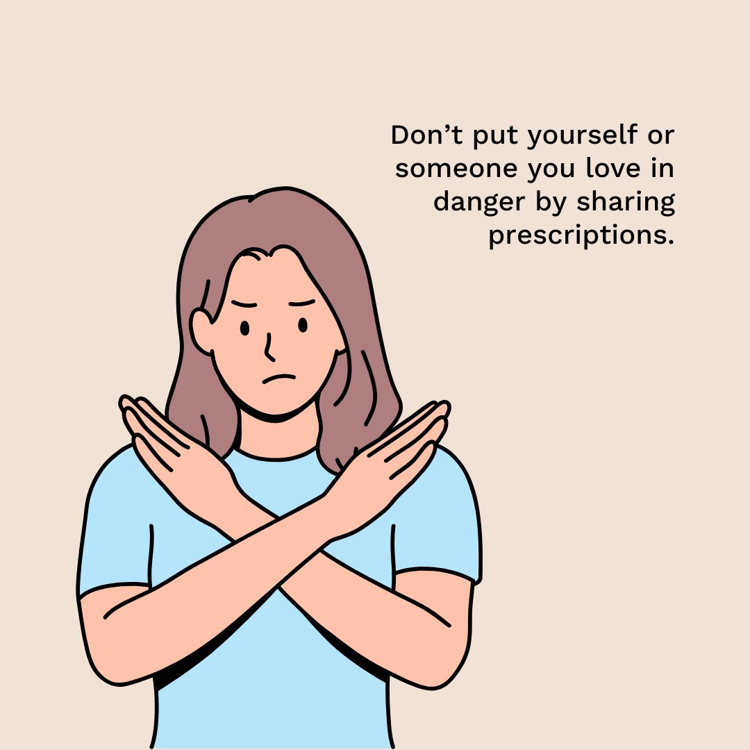 Because it can be so dangerous to mix opioids and benzos, even when prescribed, it’s more important than ever not to share your prescriptions. 

If struggling, seek professional help.

Learn more and find resources at DoseofReality.com

Para Español, visita <a href="/DoseofRealityES/">DoseofRealityES</a>