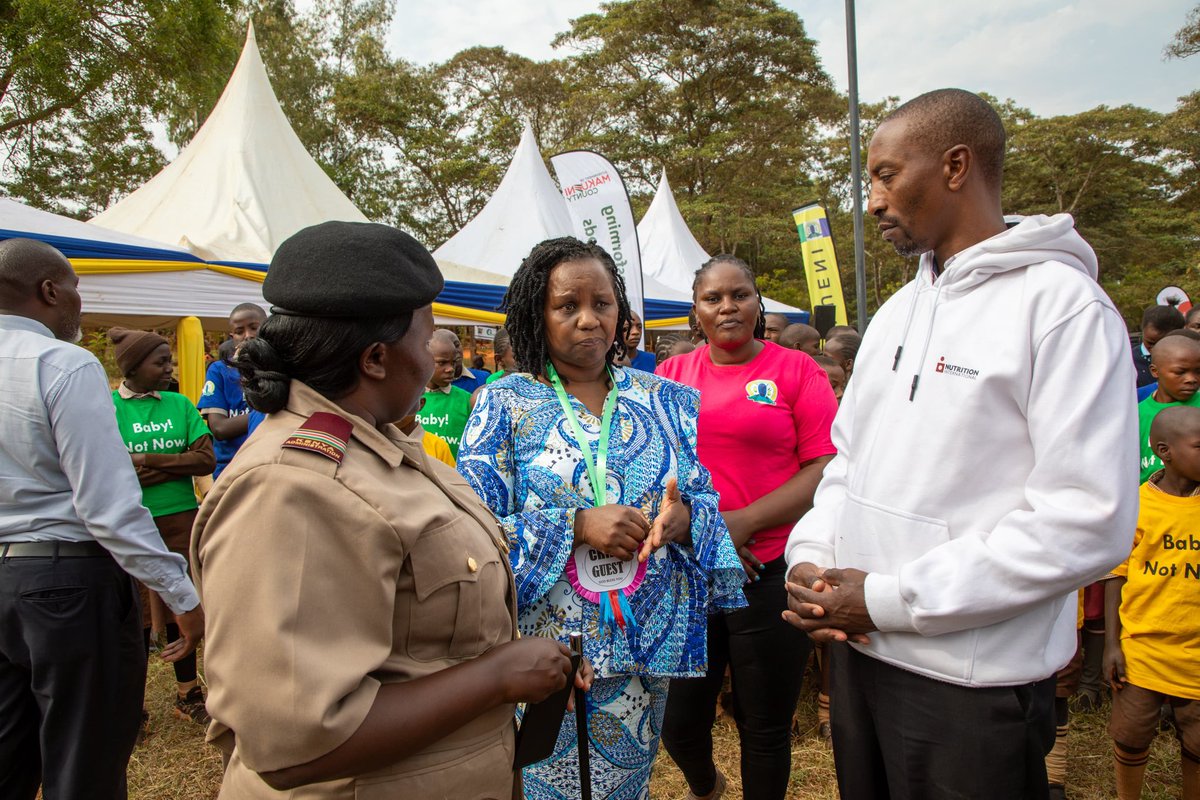 This initiative, in collaboration with the <a href="/OfficialMakueni/">Makueni County Government</a>,  <a href="/NutritionIntl/">Nutrition International</a>   and other key partners, aims to enhance knowledge on sexual and reproductive health among adolescents while promoting positive behavioral changes among students, teachers, and communities.