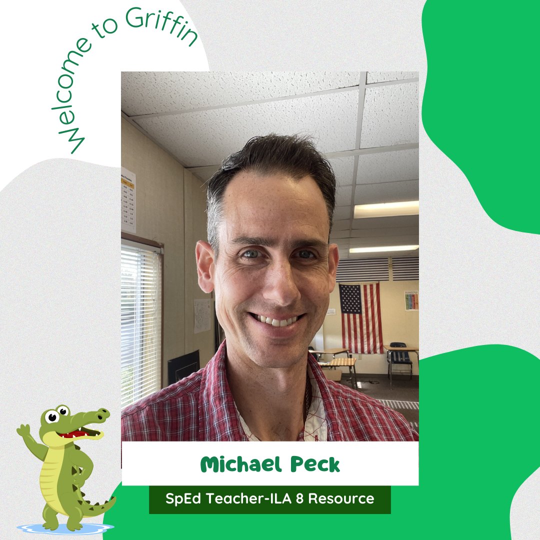 Griffin MS (@griffinmsgators) on Twitter photo Welcome to Griffin, Mike!
My wife, our three kids, and I moved from San Diego to Frisco this past June. I taught SpEd for 14 years in Poway, CA & am passionate about the work we all do for kids! I am known for my big heart, collaboration, and communication skills. <a href="/friscoisdHR/">FISD Human Resources</a> Welcome to Griffin, Mike!
My wife, our three kids, and I moved from San Diego to Frisco this past June. I taught SpEd for 14 years in Poway, CA & am passionate about the work we all do for kids! I am known for my big heart, collaboration, and communication skills. <a href="/friscoisdHR/">FISD Human Resources</a>