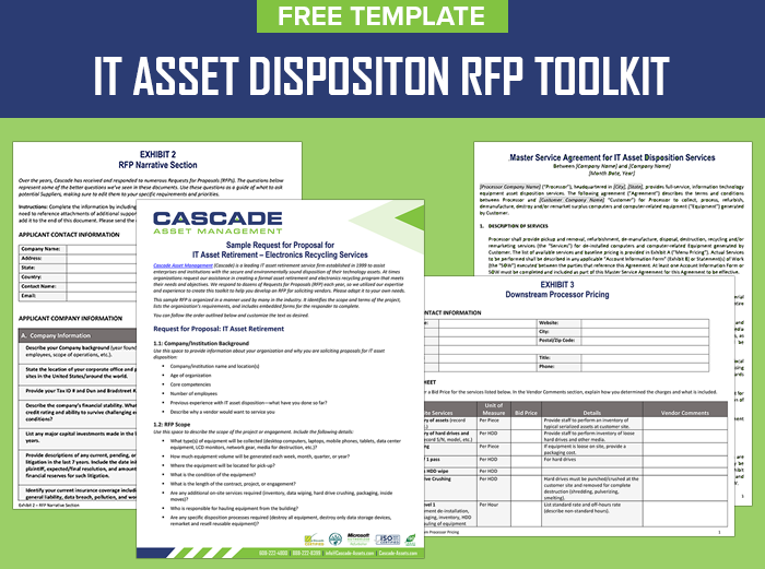 CascadeAssets's tweet image. Facing the challenge of creating or refining your organization&apos;s #RFPProcess for an #ITAssetDisposal project? Save time and effort by downloading our complimentary, customizable Microsoft Word &apos;Request for Proposal&apos; template: cascade-assets.com/blog-itad-rfp-… #ITAD #FreeRFPTemplate 💻🖥️♻️