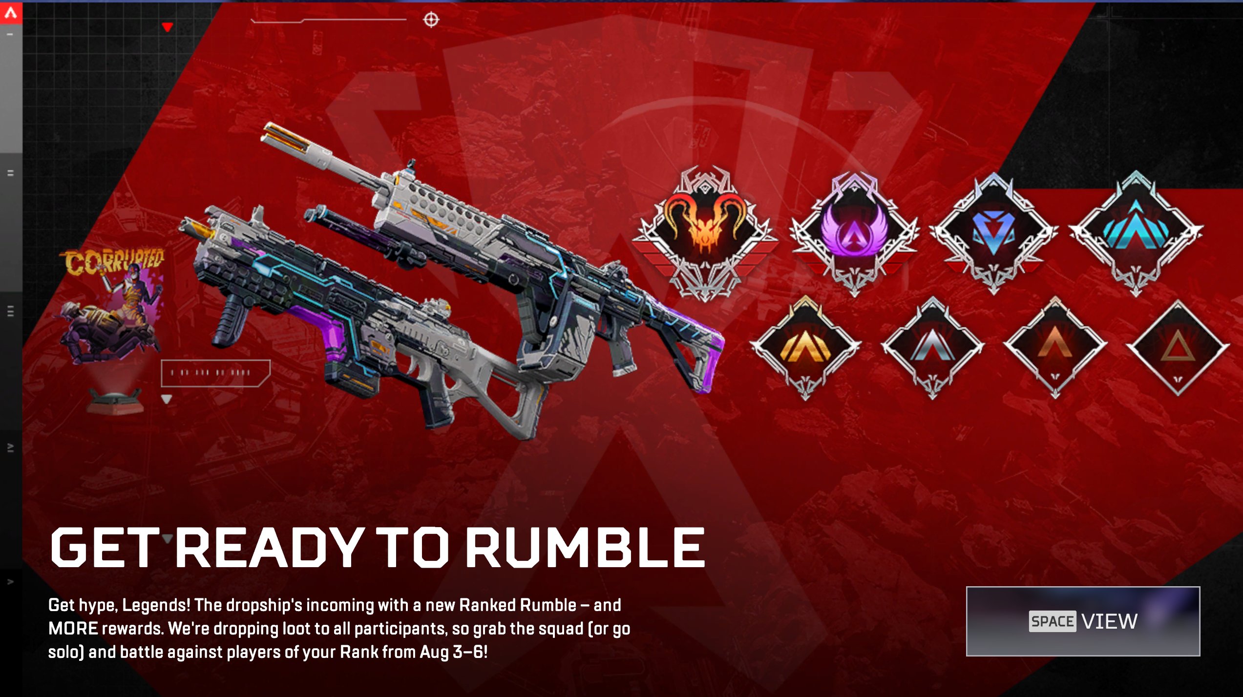 Apex Legends Status on X: “Ranked Rumble is coming right before 