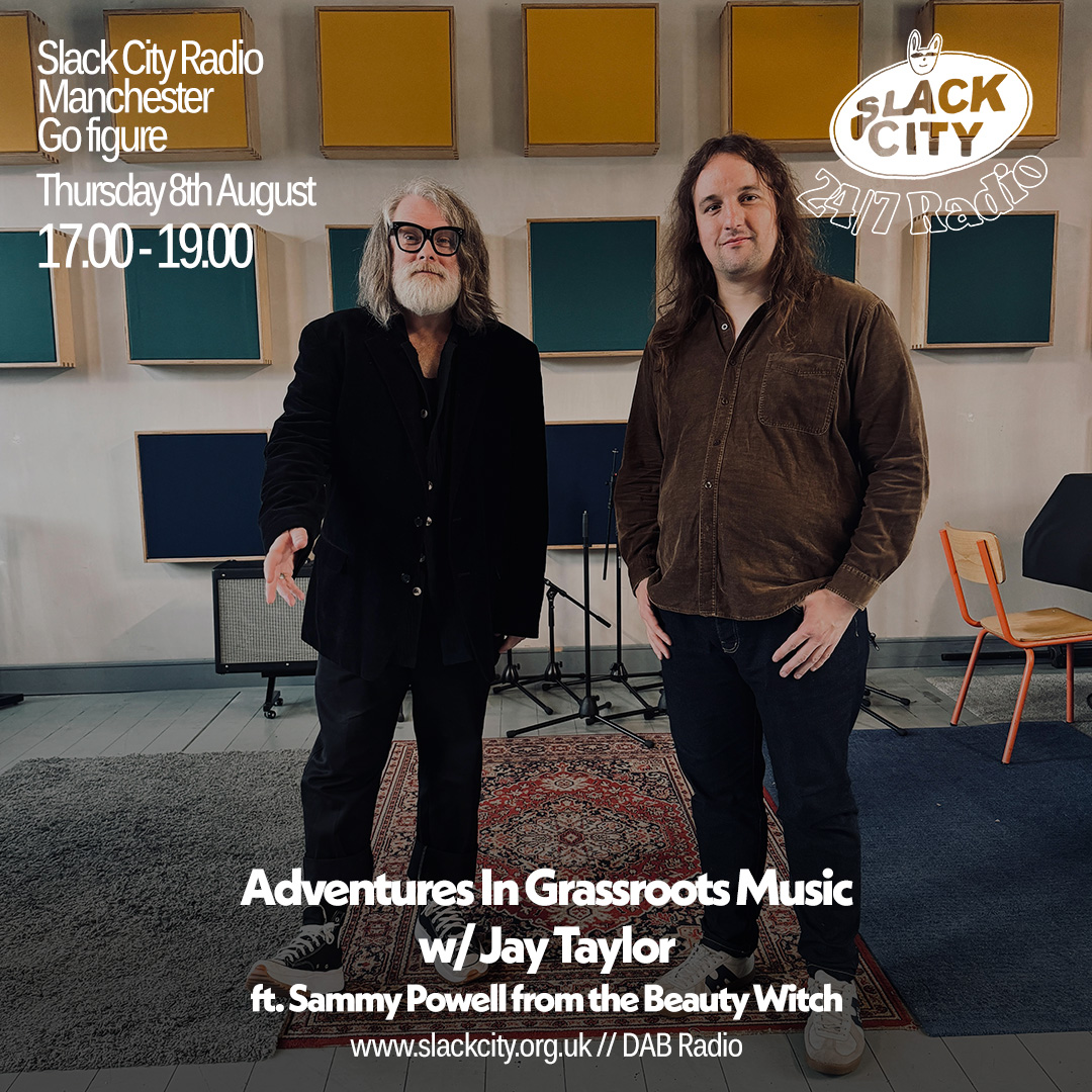 Jay Taylor (@showbody) on Twitter photo Rejoice. <a href="/aigmradio/">Adventures in Grassroots Music</a> returns on Thursday 8 August between 5 and 7pm. Providing the superb stories and soundtrack this month - <a href="/TBW1968/">TheBeautyWitch</a> baron, the fabulous Sammy Powell. Twist your dials towards <a href="/slackcityradio/">Slack City</a> Rejoice. <a href="/aigmradio/">Adventures in Grassroots Music</a> returns on Thursday 8 August between 5 and 7pm. Providing the superb stories and soundtrack this month - <a href="/TBW1968/">TheBeautyWitch</a> baron, the fabulous Sammy Powell. Twist your dials towards <a href="/slackcityradio/">Slack City</a>