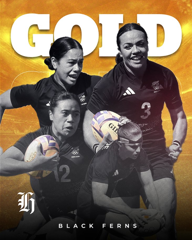 Wāhine Toa! The Black Ferns Sevens have won our first medal at the Olympics -- and it's GOLD 🥇 🖤 🔗 f2ja.short.gy/0xpU0L