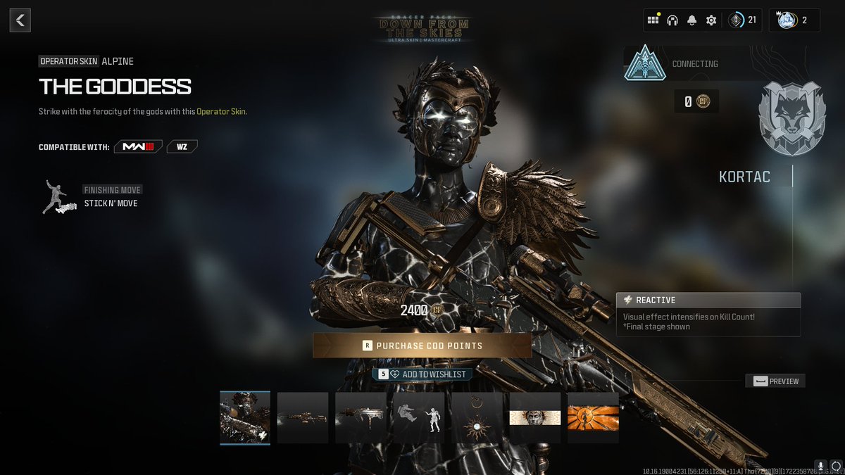 BO6SHOP's tweet photo. NEW SKIN JUST DROPPED!

GET IT NOW FOR ONLY €10 EUROS (50% OFF)

PURCHASE IN DM!

JOIN OUR SERVER https://t.co/c8fqjN6l3c

#MW3 #Warzone #Season5 #COD #RebirthIsland https://t.co/g0S75GAYXk