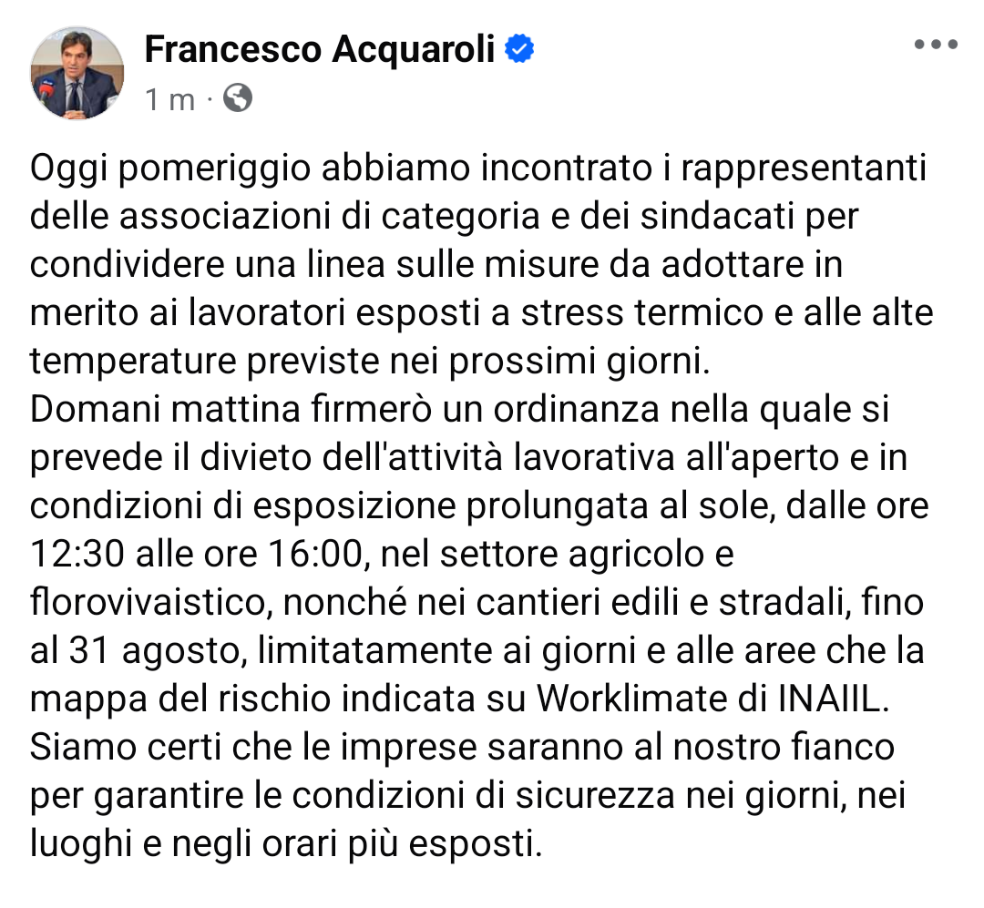 Francesco Acquaroli (@acquarolif) on Twitter photo 