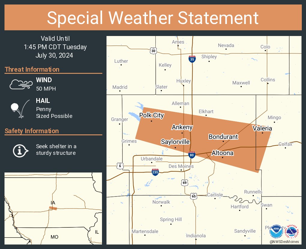 NWS Des Moines tweet media