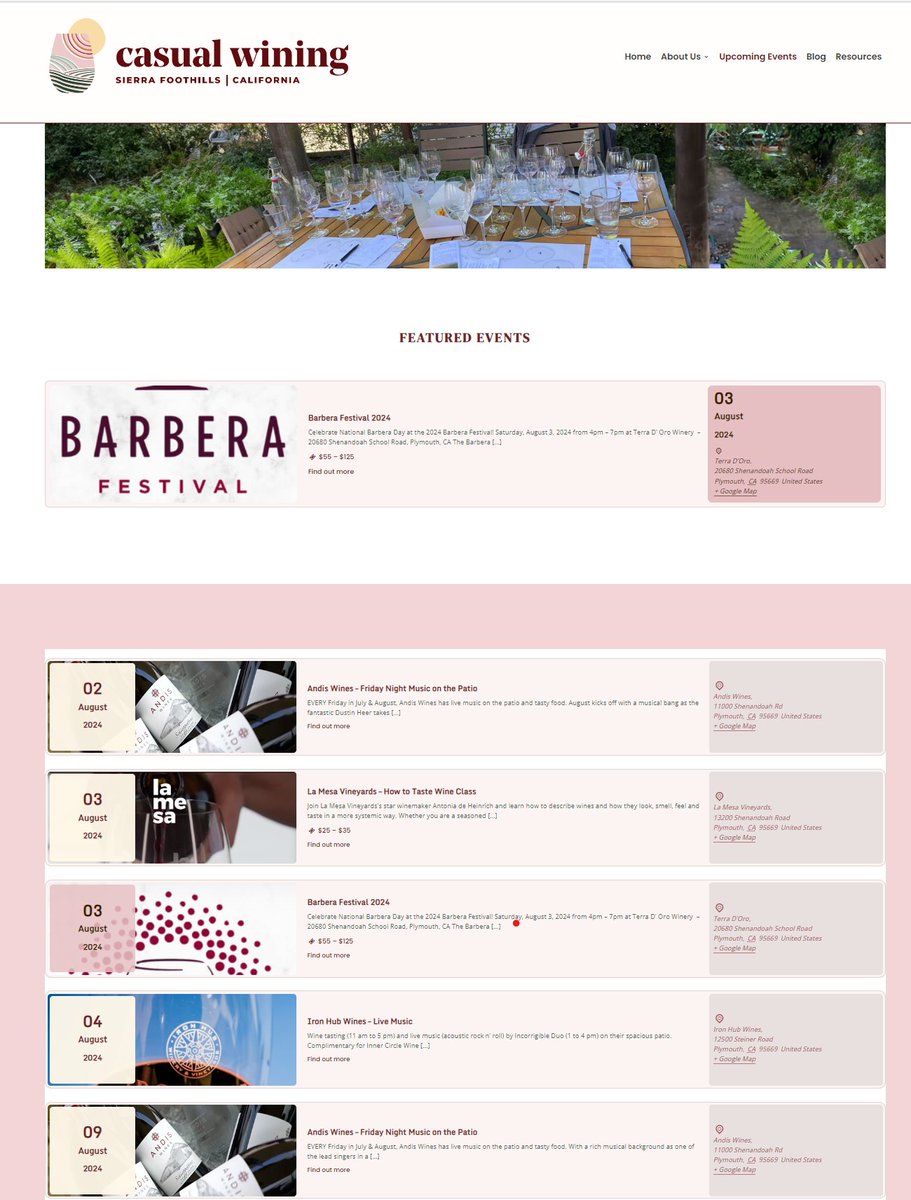 Give yourself something to look forward to! Start planning your weekend in Sierra foothill wine country now by checking out our event calendar!
casualwining.com/upcoming-event…
#casualwining #foothillwinecountry #lodiwine #eldoradowines #amadorwine #CalaverasWine #fun