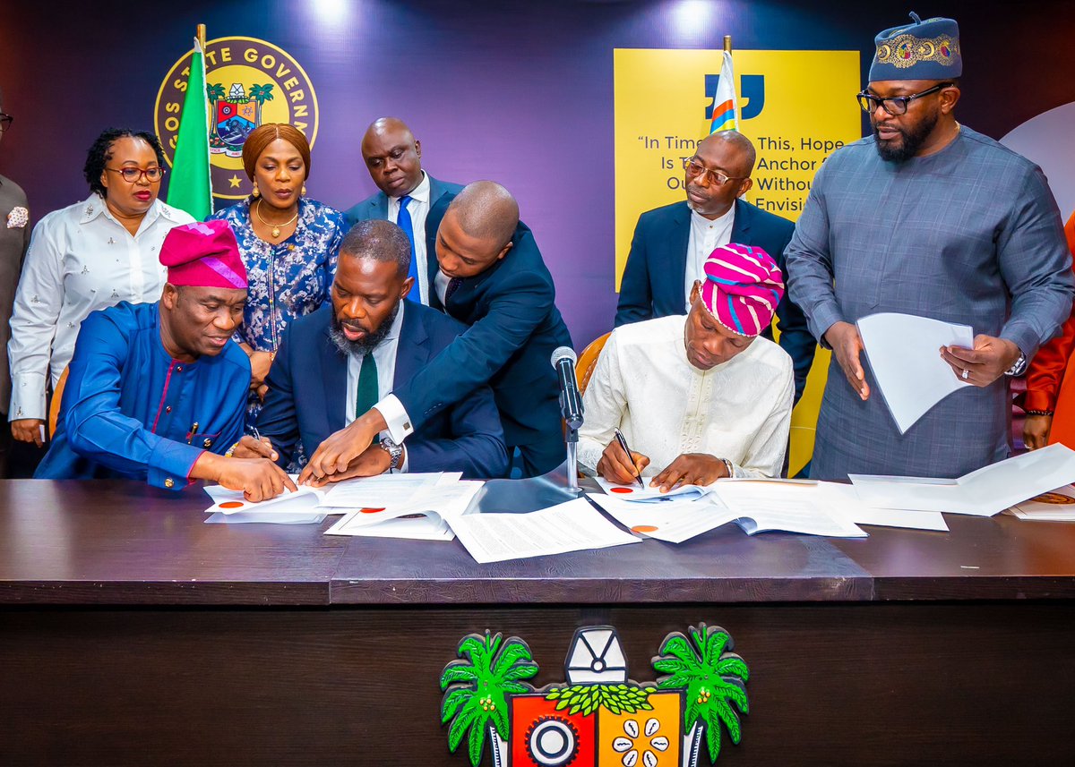 jidesanwoolu's tweet image. Today, I witnessed the signing of the Memorandum of Understanding (MoU) between the Lagos State Government&apos;s Project Implementation and Monitoring Unit (PIMU) and the Project Management Institute (PMI) from the United States. 

PIMU was established to create a robust mechanism…