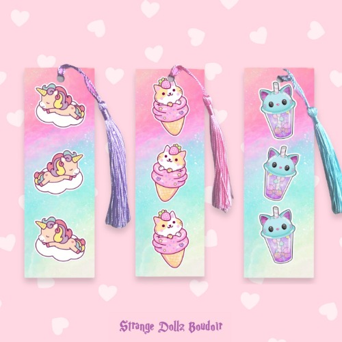 I just received Set of 3 bookmarks, Cute Pastel Rainbow stationery, cute cat, strawberry, unicorn, Strange Dollz Boudoir by Strange Dollz Boudoir from Anonymous via Throne. Thank you! throne.com/vtgalaxyneko #Wishlist #Throne
