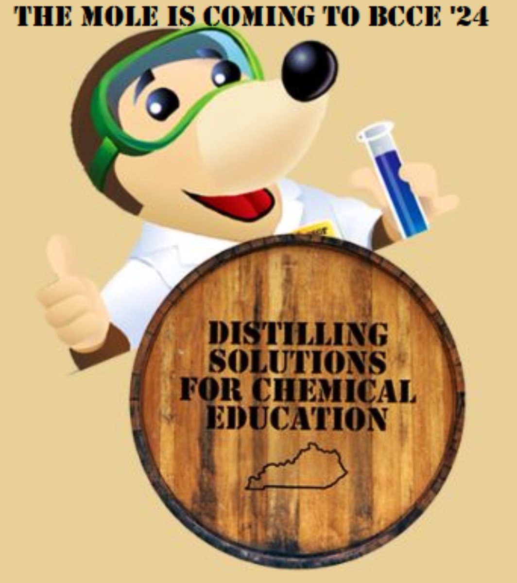Count down is on! Come join an amazing selection of story tellers for #theMole 5:15 pm GSC - 2nd floor A240 Worsham Cinema. <a href="/BCCE_2024/">BCCE2024</a> #iteachchem
<a href="/Teachforaliving/">M Gallardo-Williams</a> <a href="/chemhemling/">Melissa ⇌ Hemling</a> <a href="/mrfarabaugh/">Michael 🧪 Farabaugh</a> <a href="/OChemJulie/">Julia Winter</a> <a href="/IBchemmilam/">IBchemJedi</a> and yours truly !