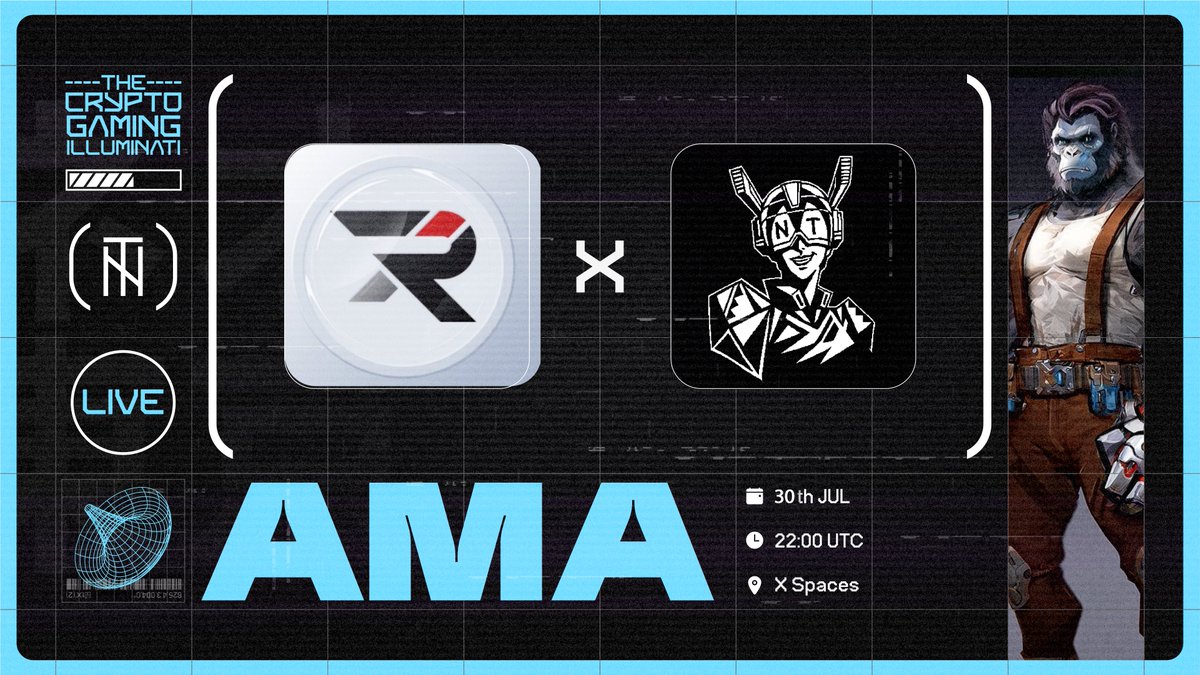 NeoTokyoCode's tweet image. Join us today at 6 PM EST for a discussion with @BigTurnzTV, founder of @RambeGames.

Rambe Games is a Web3 Studio developing RIZE, a fast paced, team based vertical extraction shooter. Based on Harambe the Gorilla, their NFT collection Of Harambians is minting in August and…